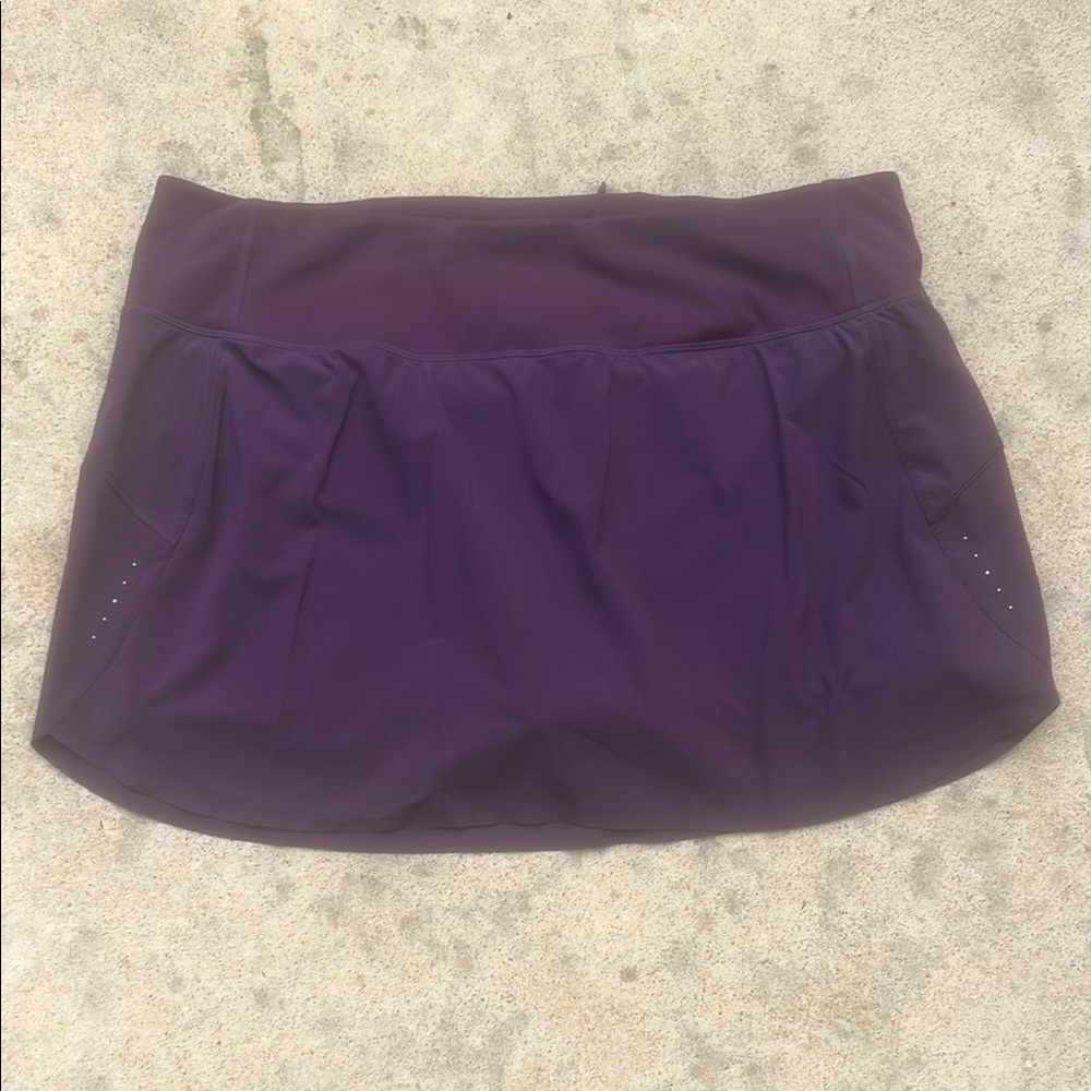 Athleta Women's Run With It Lined Purple Pickleball/Golf Skort Size XL - Picture 2 of 8
